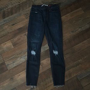 celebrity pink “the spice” dark wash skinny jeans